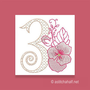 Flowerlove Monogram 3