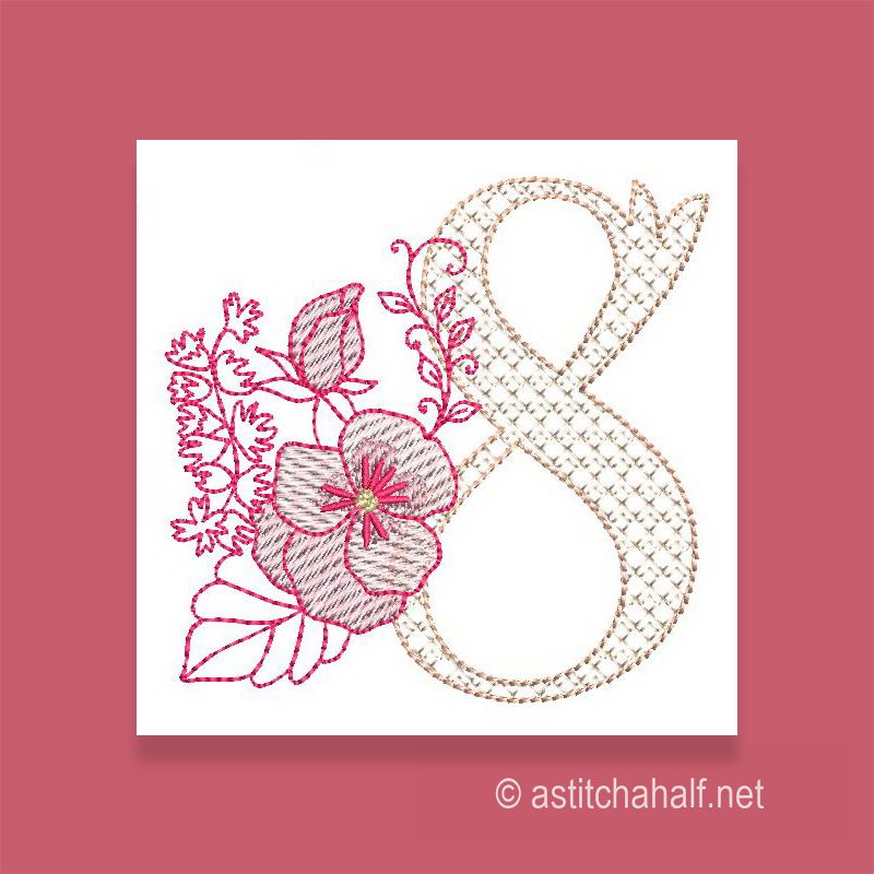 Flowerlove Monogram 8