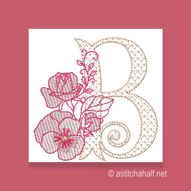 Flowerlove Monogram B