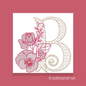 Flowerlove Monogram B