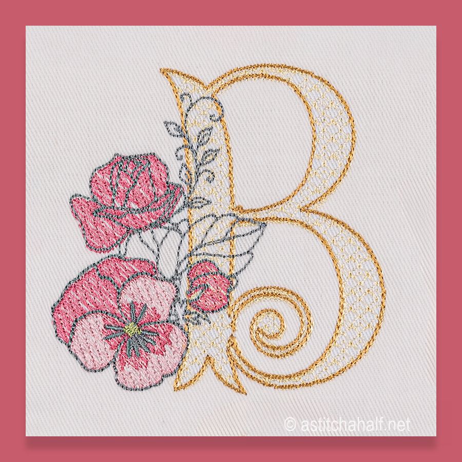 Flowerlove Monogram B