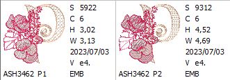 Flowerlove Monogram P