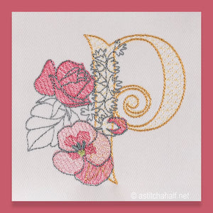 Flowerlove Monogram P