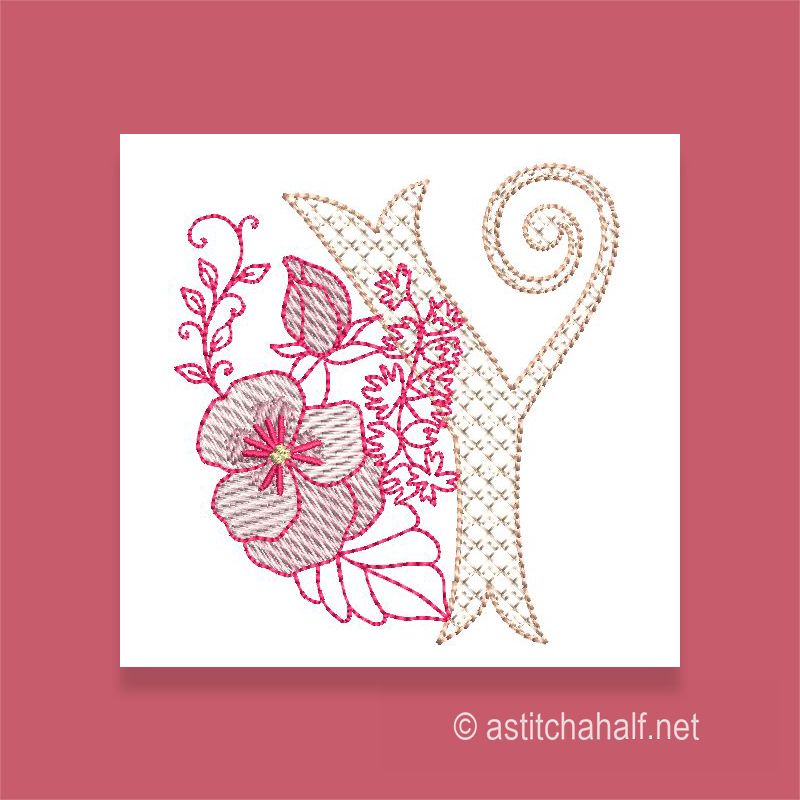 Flowerlove Monogram Y