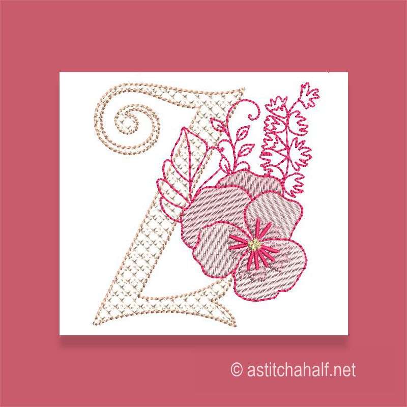 Flowerlove Monogram Z