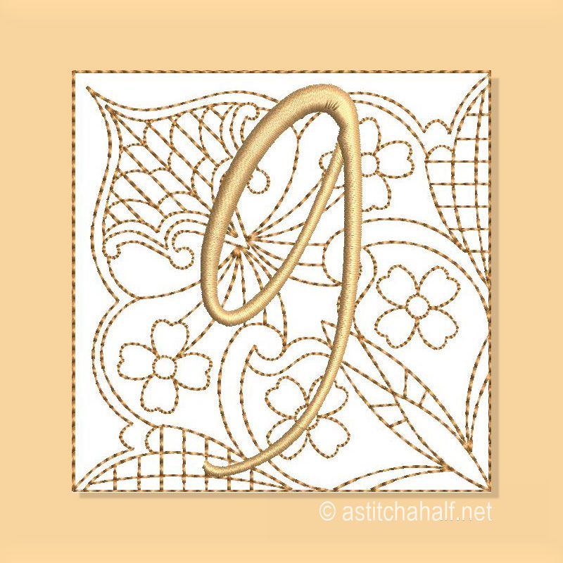 Carpe Diem Monogram 9