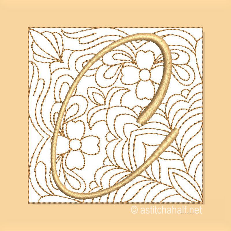 Carpe Diem Monogram C