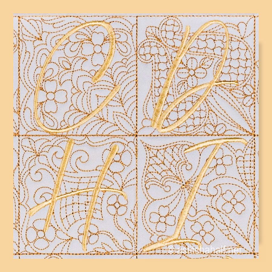 Carpe Diem Monogram Combo