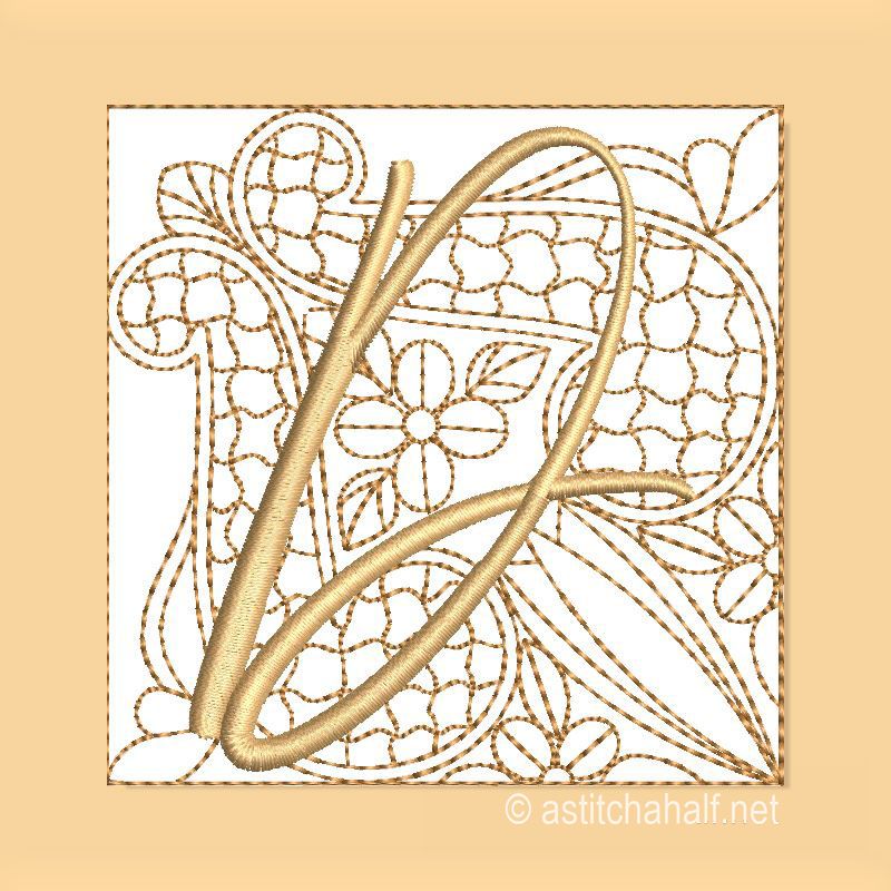 Carpe Diem Monogram D