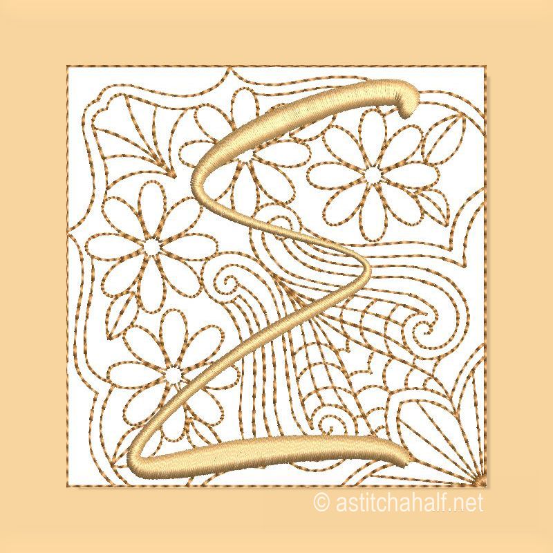 Carpe Diem Monogram E