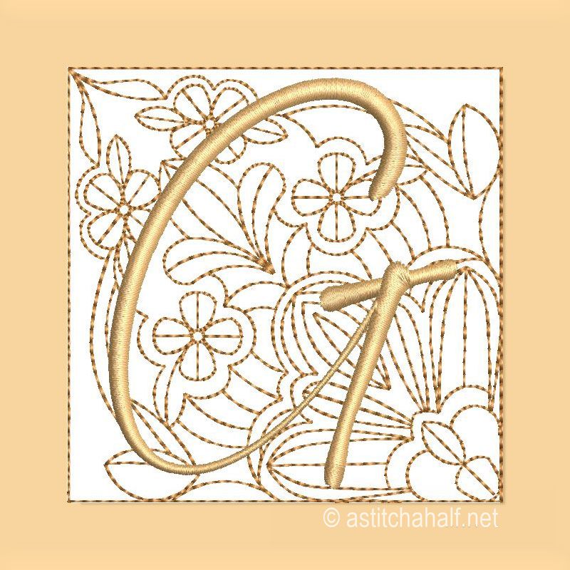 Carpe Diem Monogram G