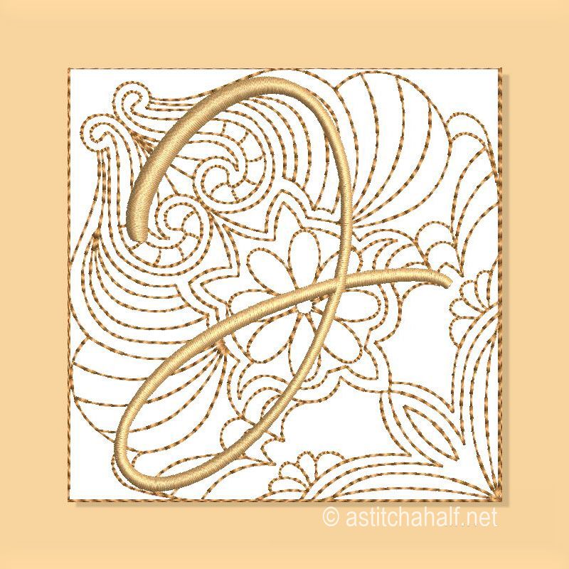 Carpe Diem Monogram J