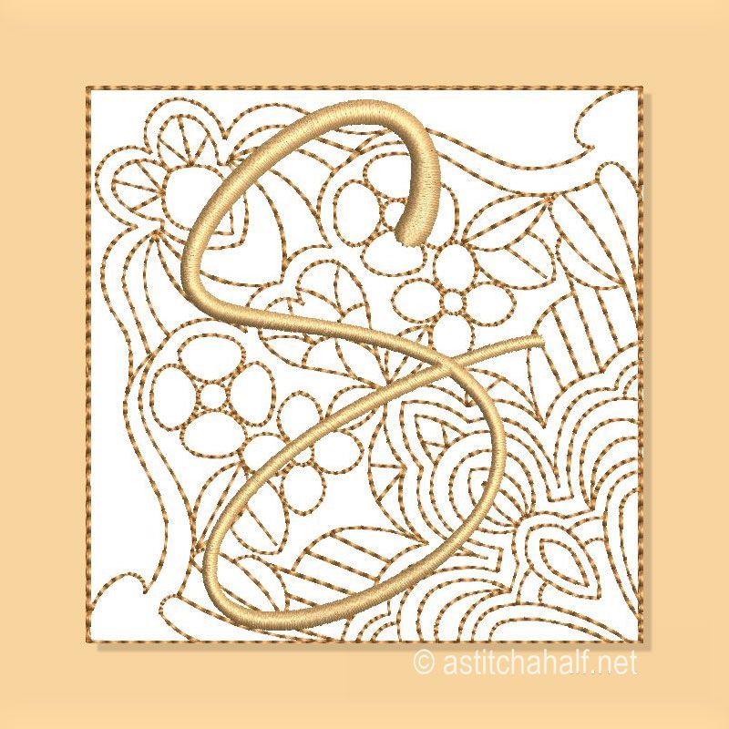 Carpe Diem Monogram S