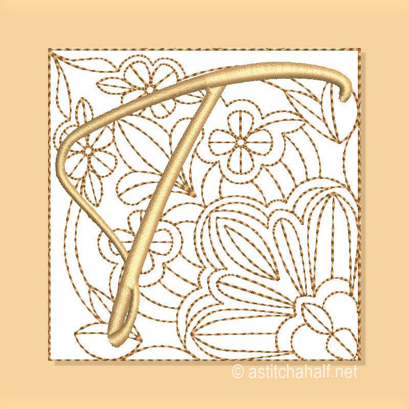 Carpe Diem Monogram T