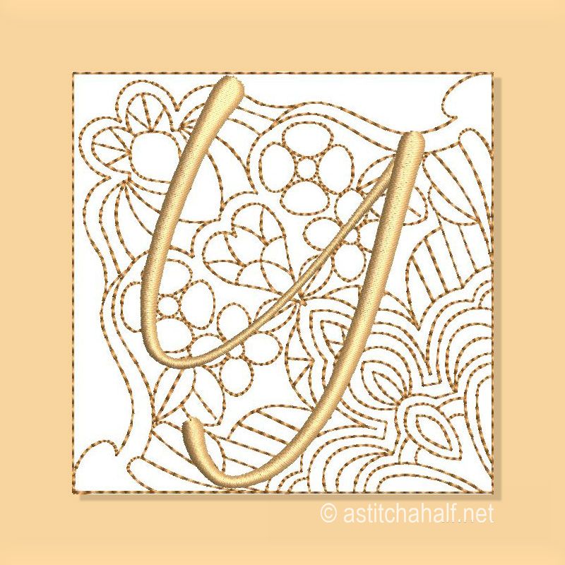 Carpe Diem Monogram Y