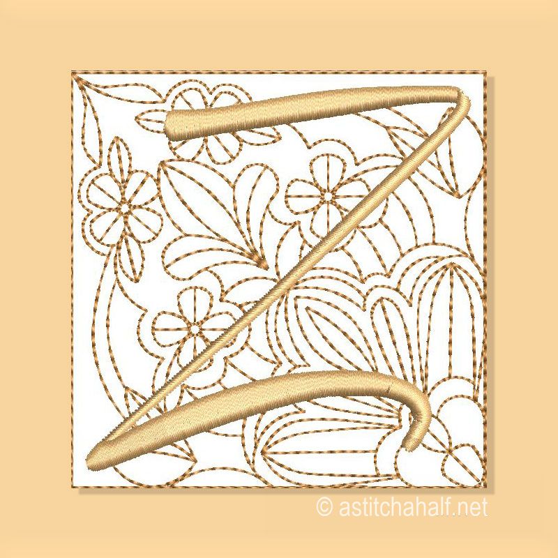 Carpe Diem Monogram Z