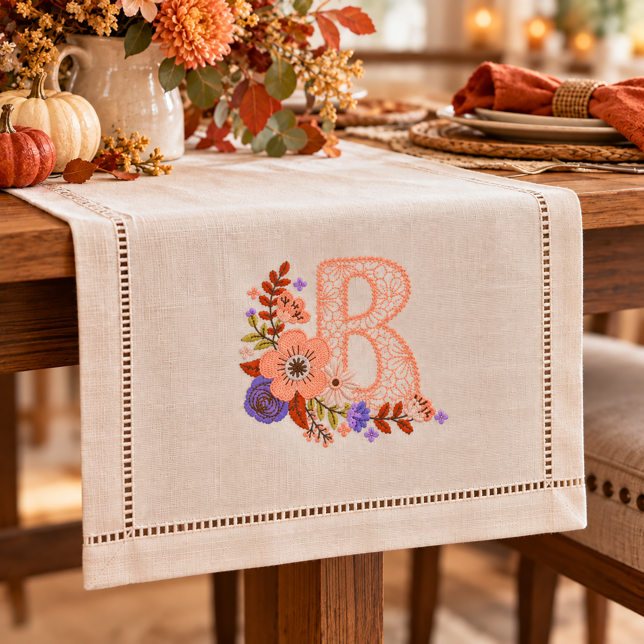 Autumn and Lace Monogram Bundle