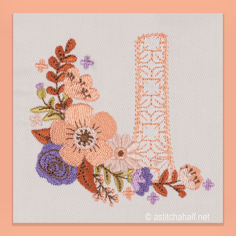 Autumn and Lace Monogram Monogram I