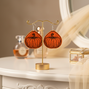 Pumpkin Earrings