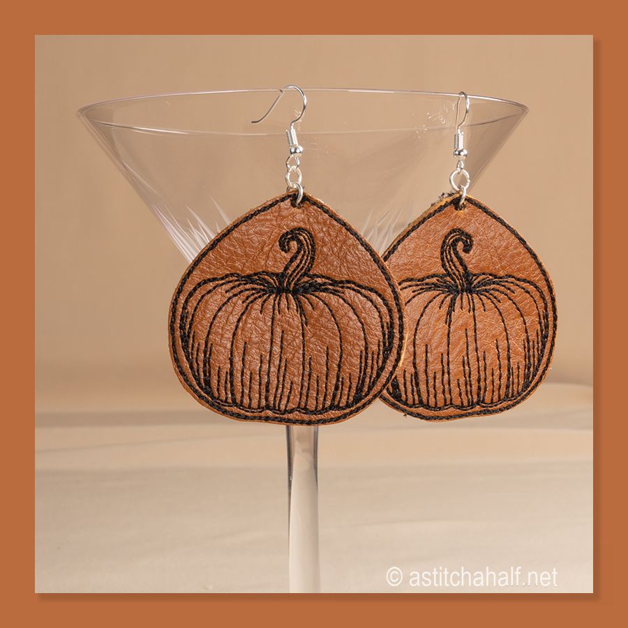 Pumpkin Earrings