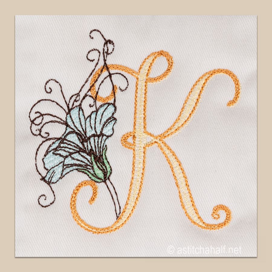 Wanderlust Monogram Letter K