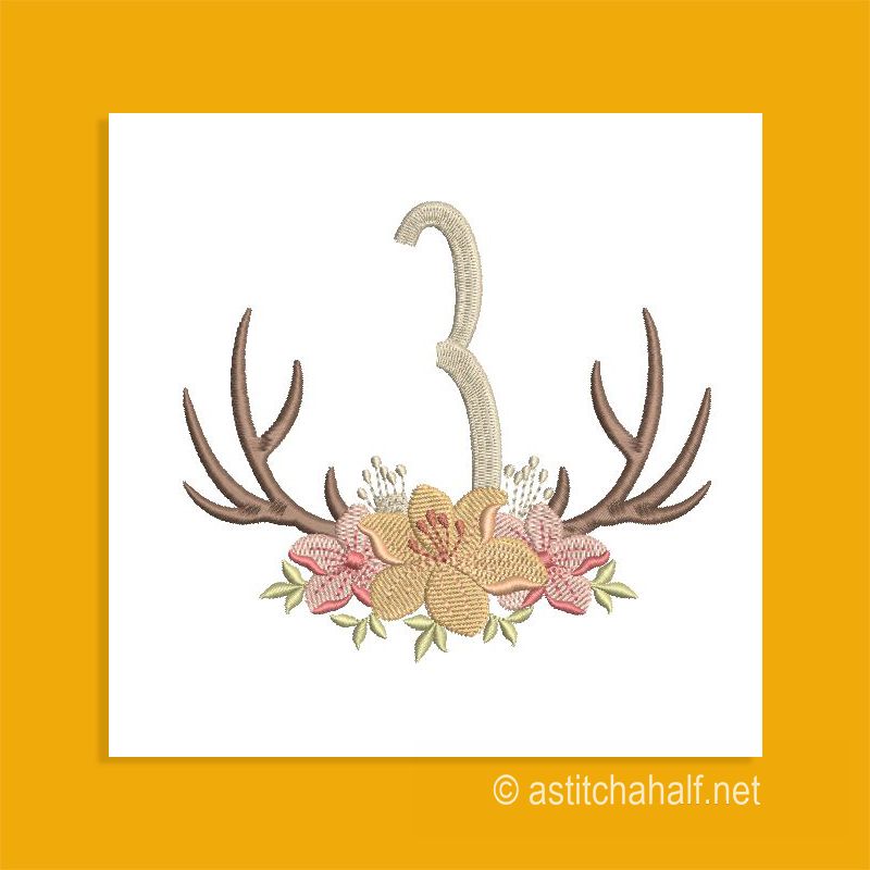 Antler Atelier Monogram Number 3