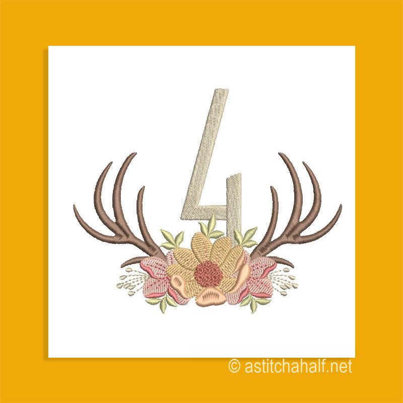 Antler Atelier Monogram Number 4
