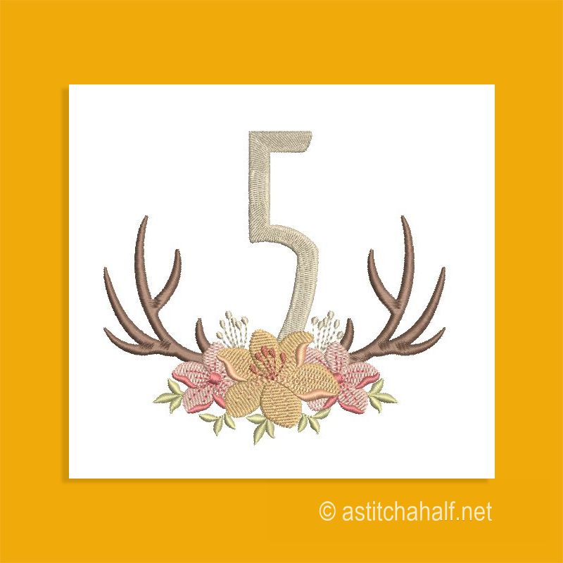 Antler Atelier Monogram Number 5
