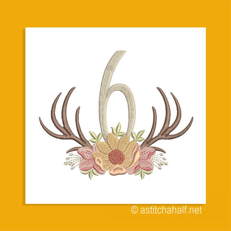 Antler Atelier Monogram Number 6