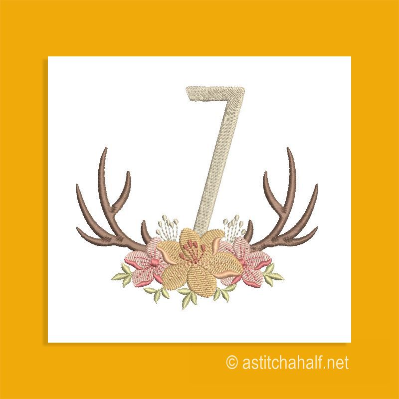 Antler Atelier Monogram Number 7