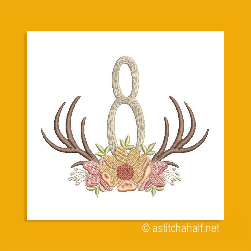 Antler Atelier Monogram Number 8