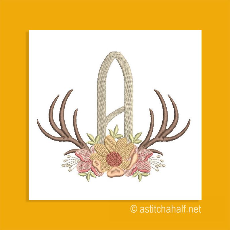 Antler Atelier Monogram Letter A