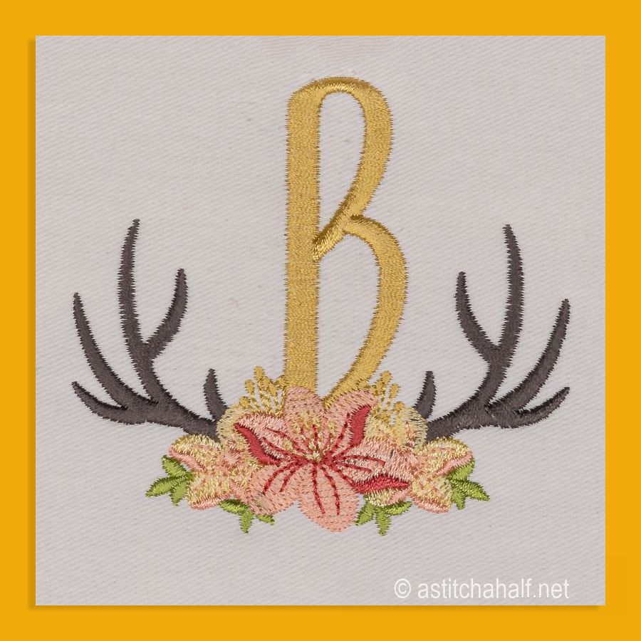 Antler Atelier Monogram Letter B