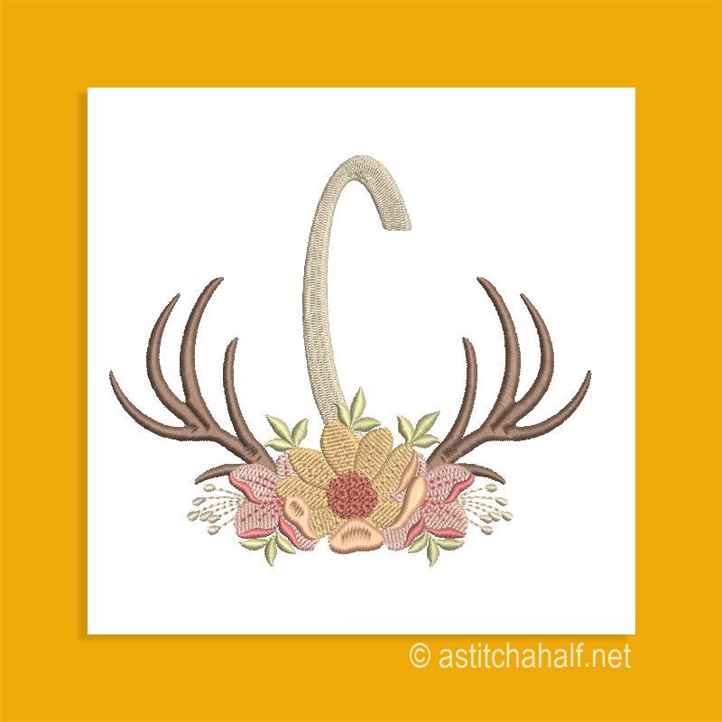 Antler Atelier Monogram Letter C