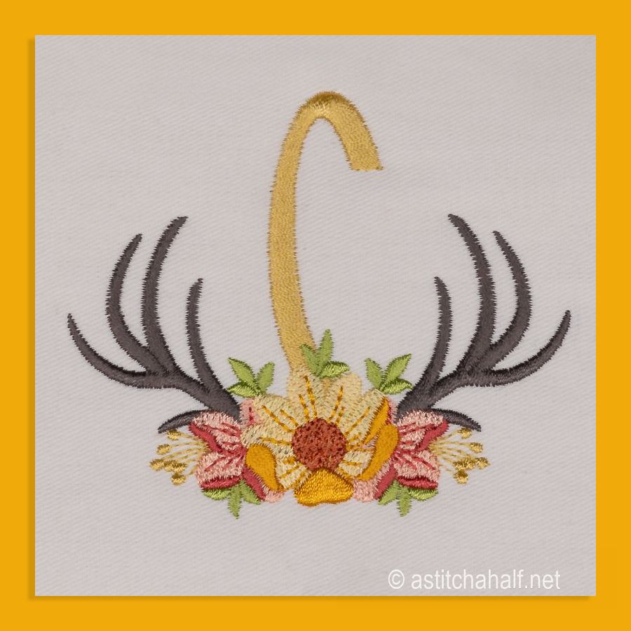 Antler Atelier Monogram Letter C