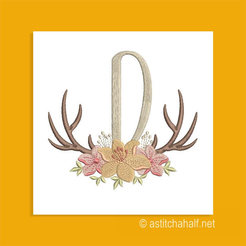 Antler Atelier Monogram Letter D