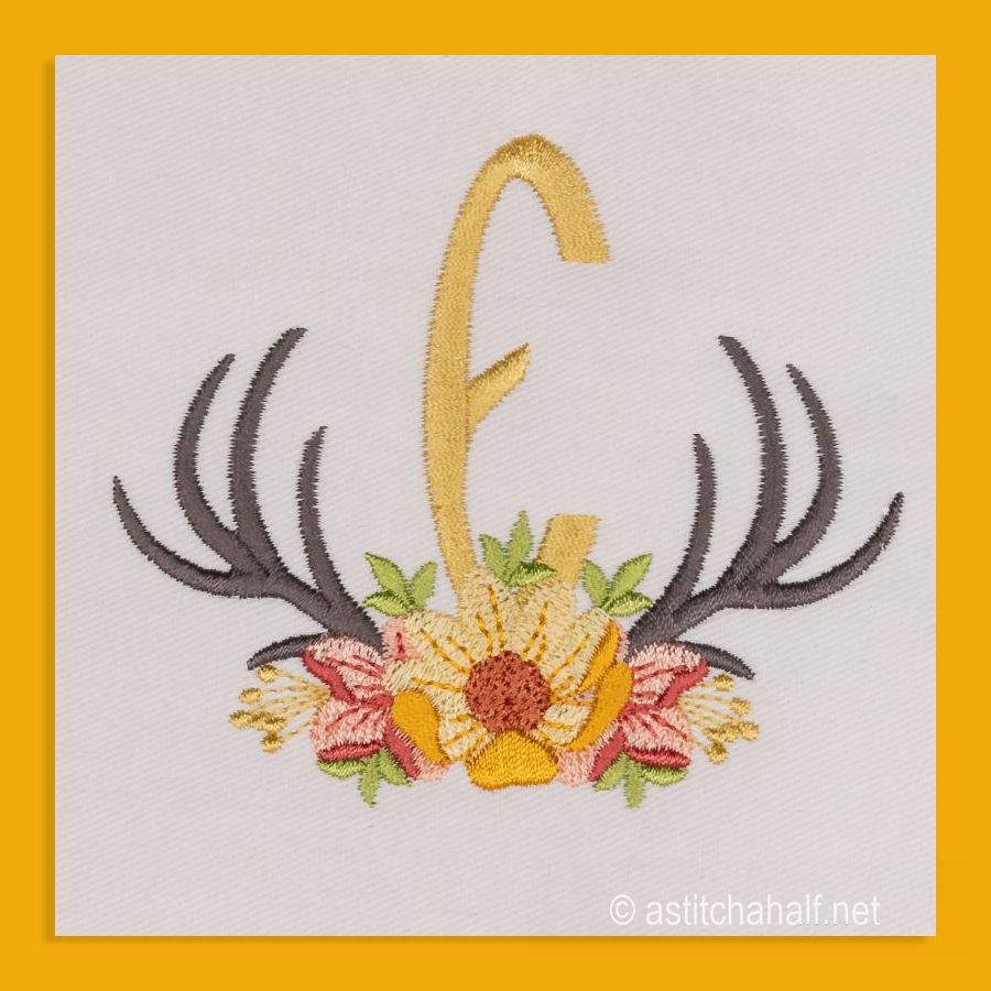 Antler Atelier Monogram Letter E