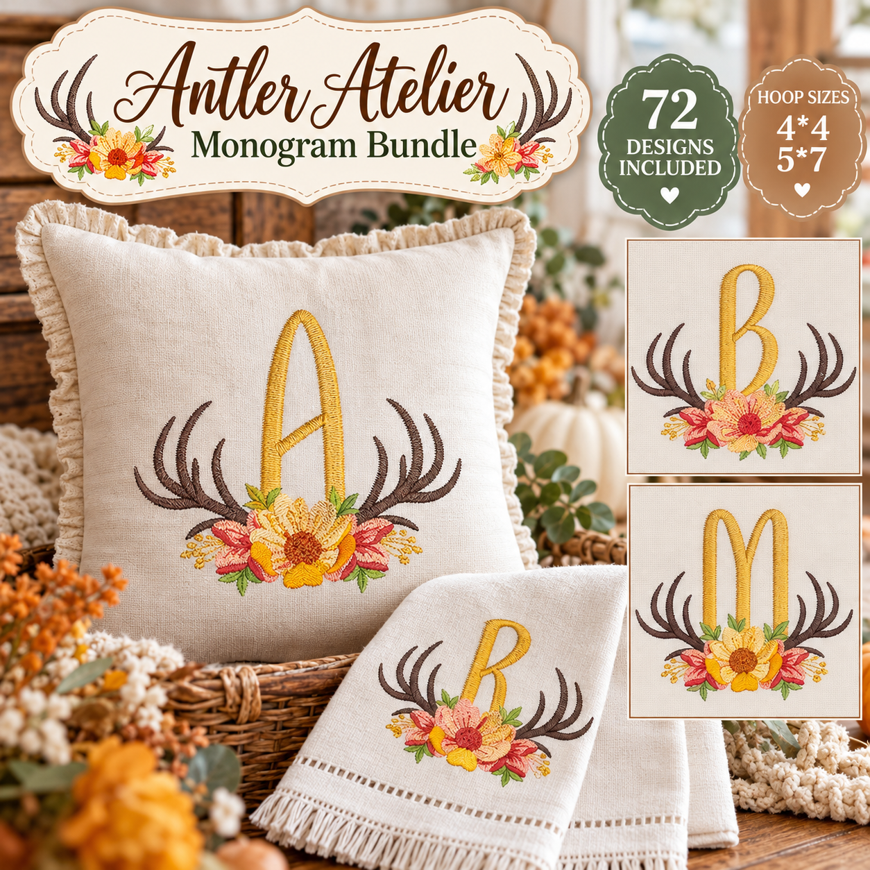 Antler Atelier Monogram Bundle