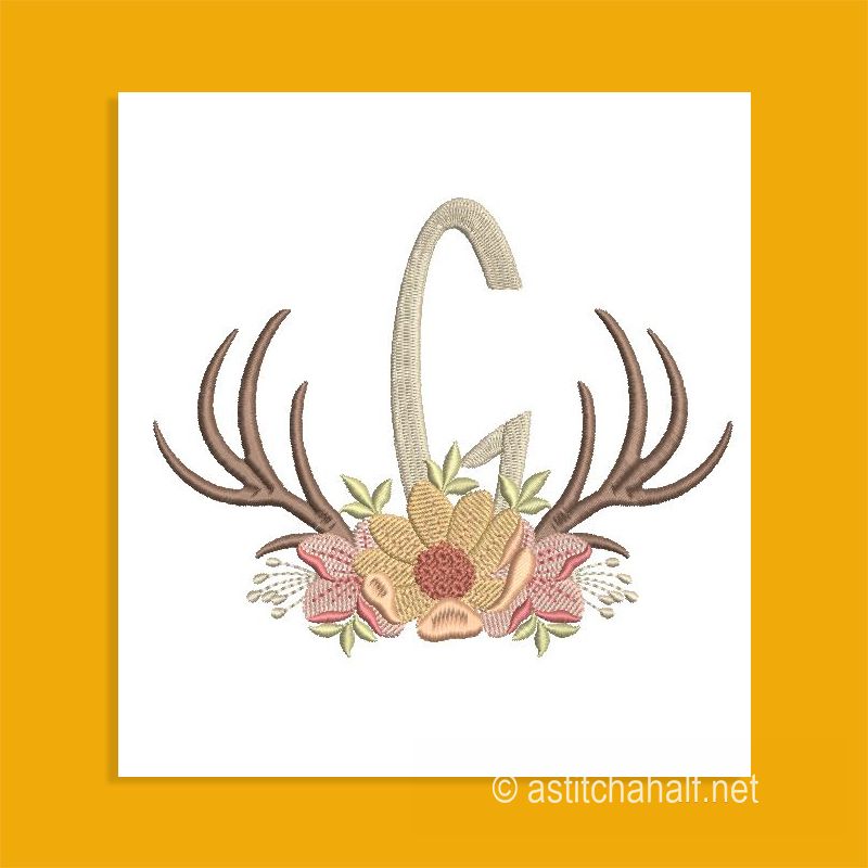 Antler Atelier Monogram Letter G