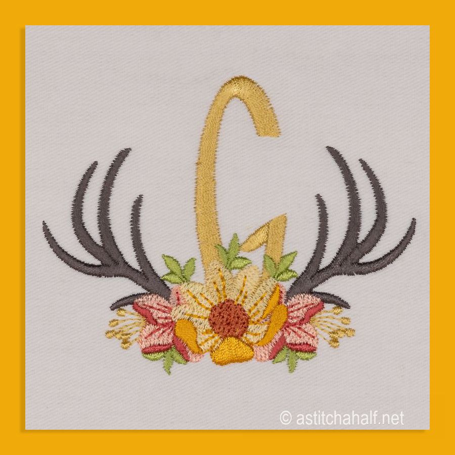 Antler Atelier Monogram Letter G
