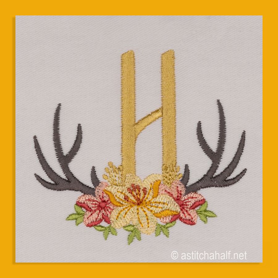Antler Atelier Monogram Letter H