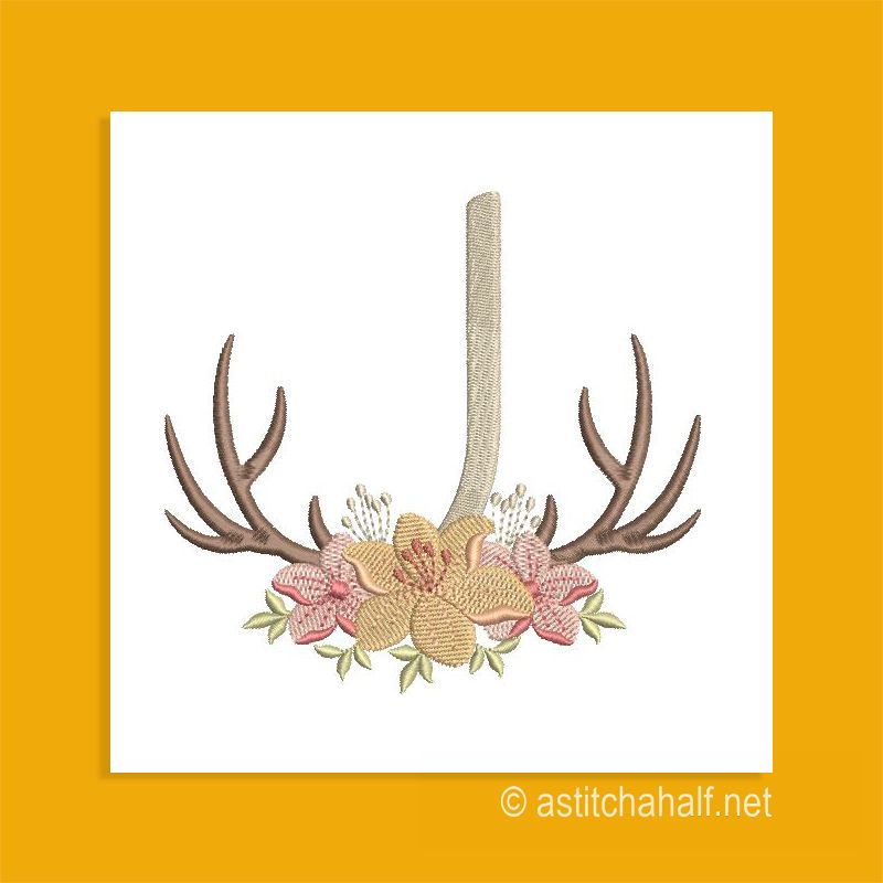 Antler Atelier Monogram Letter J