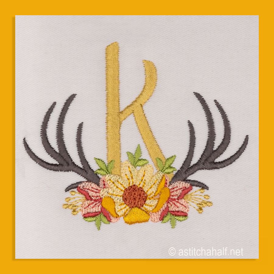 Antler Atelier Monogram Letter K