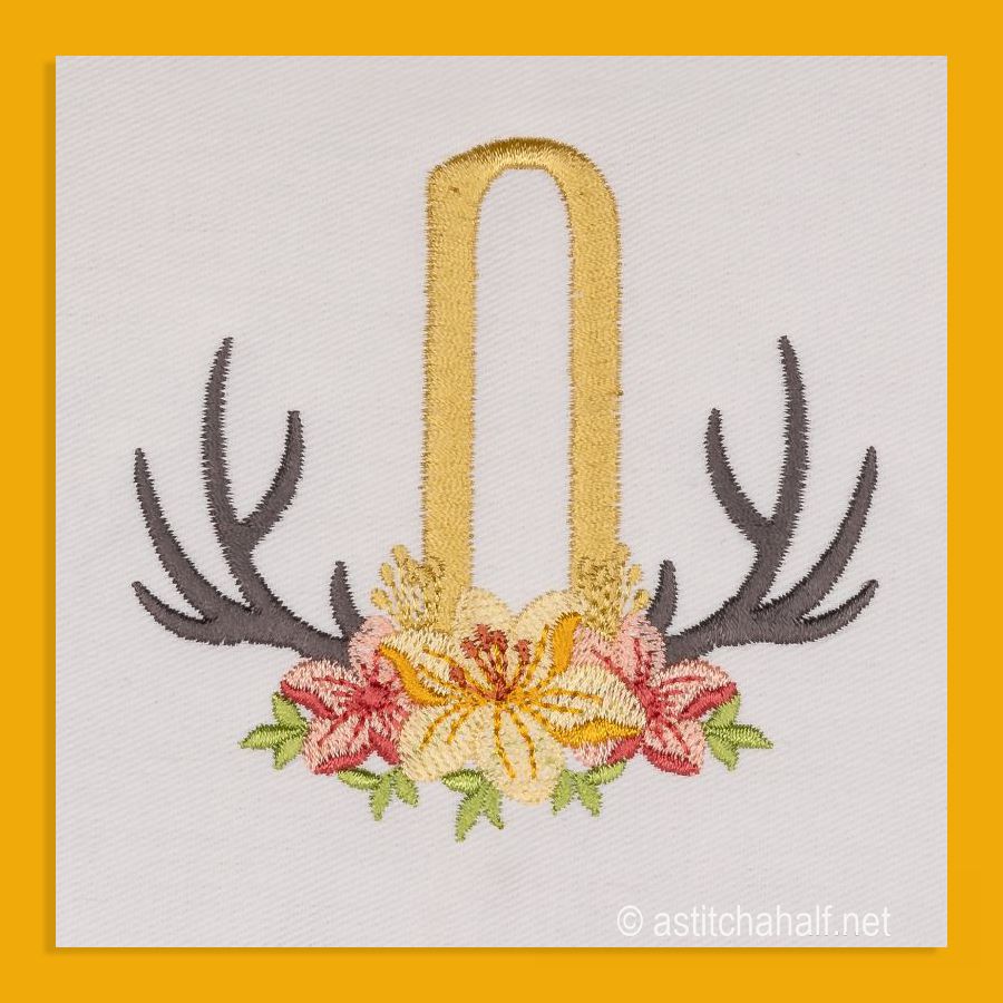 Antler Atelier Monogram Letter N