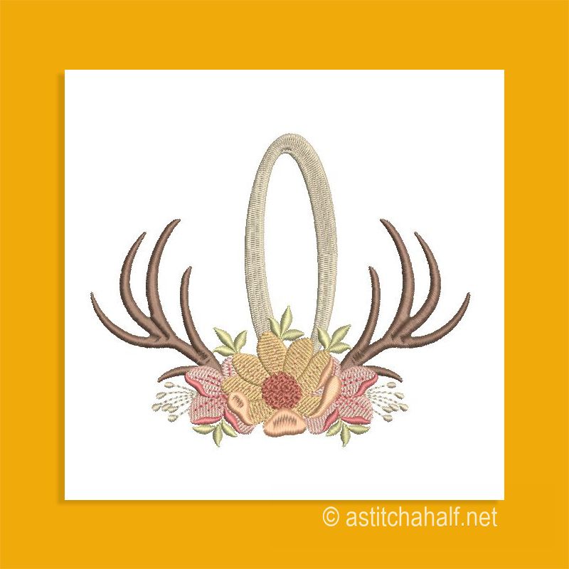 Antler Atelier Monogram Letter O