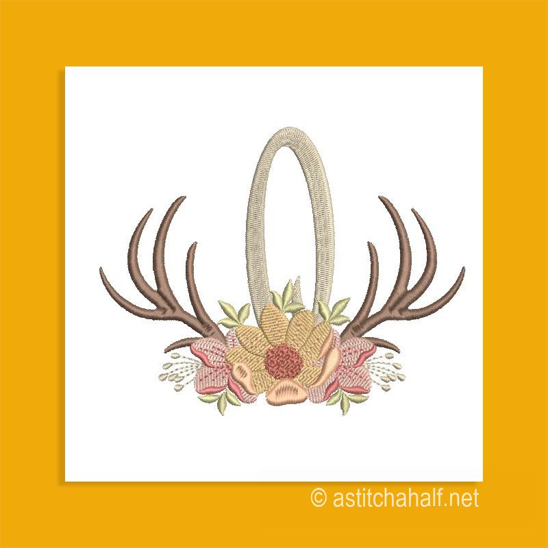 Antler Atelier Monogram Letter Q