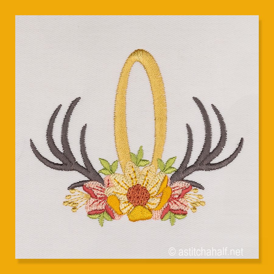 Antler Atelier Monogram Letter Q