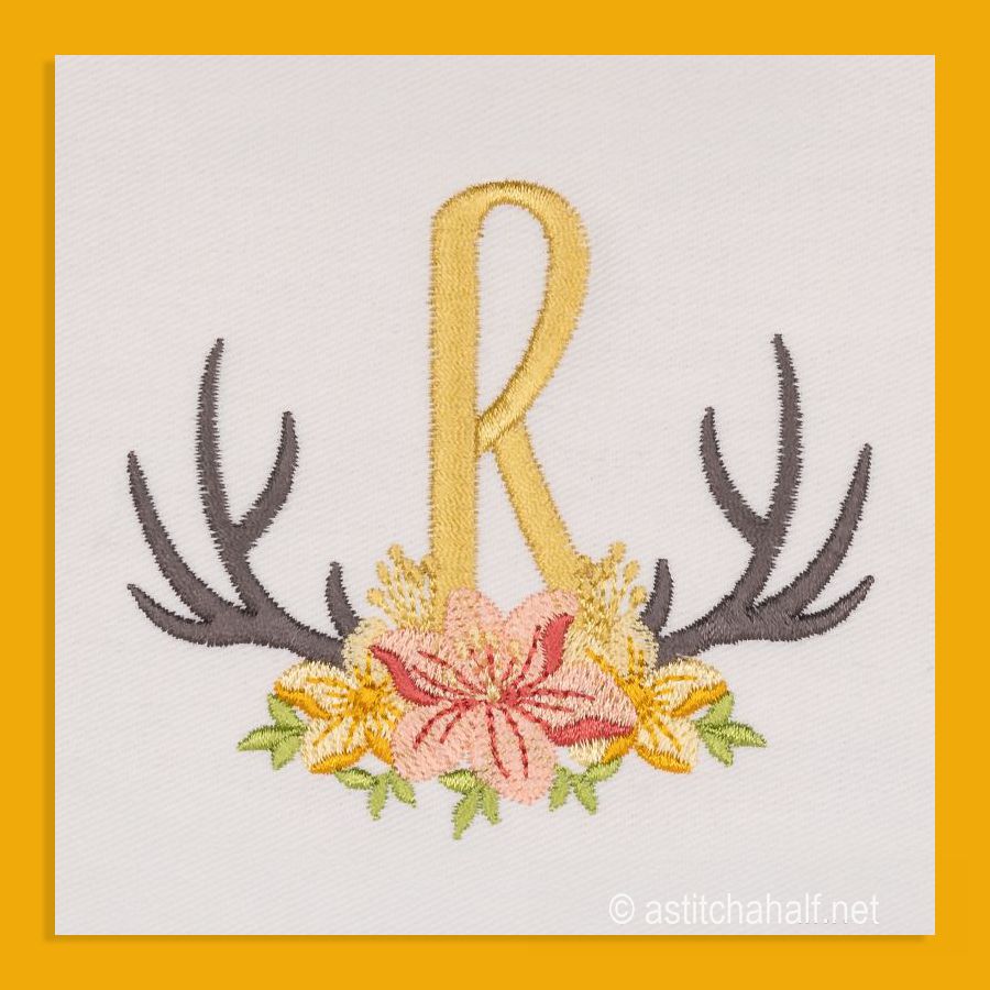 Antler Atelier Monogram Letter R
