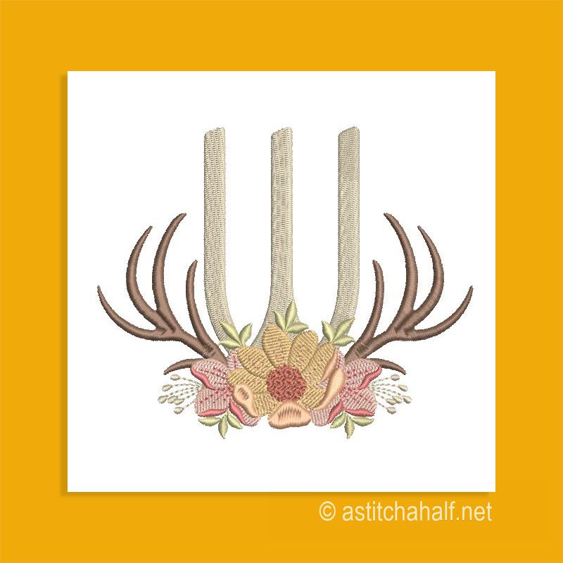 Antler Atelier Monogram Letter W