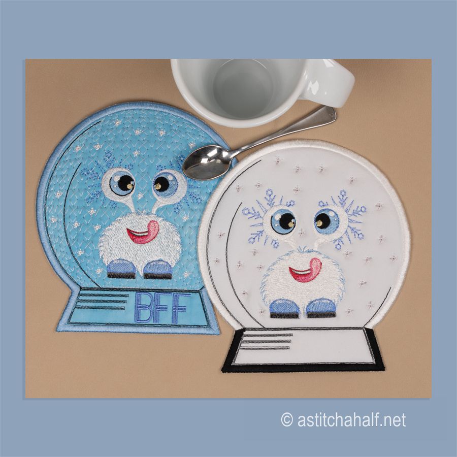 My Snowball Buddy Mug Rug Variety